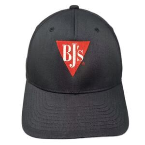 WearGuard BJ's Wholesale Club Baseball Cap Black L Fitted Flexfit Retail Hat